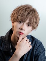 ネイビー(NAVY) 王道を更新する。ラフ質感マッシュウルフ