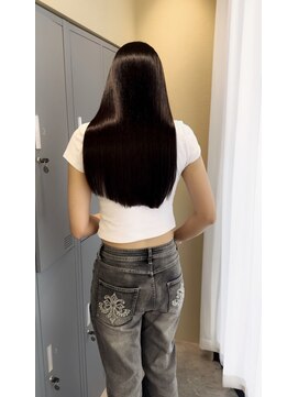 ジーナ 名駅(XENA.) 【石塚】艶感ロング/髪質改善ストレート/髪質改善トリートメント