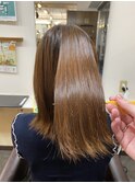 雨に負けない!ツヤサラストレート!