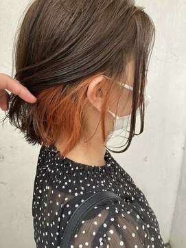 アールサロン 北岡崎(Rr SALON) イメチェン/ホワイトブロンド/外ハネボブ/美髪/RrSALON北岡崎