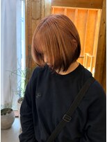 アフターニュース 新潟(afternews) エンドカラー/ボブ/オレンジ/ブラック/ダブルカラー/駅南