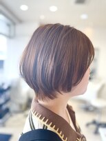 ヴィフ ヘアアンドデザイン(Vif hair&design)&nbsp;ベージュブラウン×マッシュウルフ寄りの長めショート