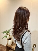 セレスト 心斎橋店(CELESTE) イノアカラー モカベリージュ レイヤーカット
