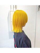 ミュー(Mu)&nbsp;イエロー　高発色カラー　ブリーチ