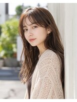 グロウ 赤羽(grow)&nbsp;5. ロング×アッシュベージュ×透明感カラー
