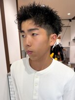 ラパンセブランメンズ 蟹江(LA PENSEE BRUN MEN'S) ザクザクショート