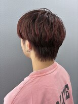 ミーツ 牧港店(mits)&nbsp;☆カシスレッド×メンズカット☆