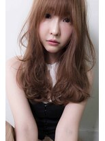 ヘアデザイン ソラ(Sola)&nbsp;モテ髪ゆるふわエアリーウェーブロング×透け感ベージュ