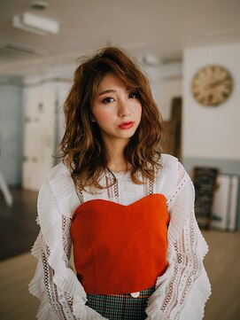 アカサ(A.casa) ふわっとパーマ/20代/30代/40代/50代/西阿知/イオン倉敷