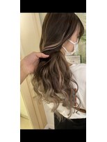 グロウ 渋谷(grow)&nbsp;プルエクステ3色ミックス