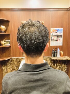 ヒロギンザ 田町店(HIRO GINZA) 毛束最強ショートパーマ!/ゆるふわ/ツーブロック/ヒロ銀座/田町