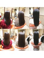 ネオリーブチノ 登戸店(Neolive cino)&nbsp;髪質改善酸熱&超音波ハホニコTR ロング 美髪