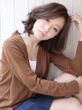 クローゼット 新宿(closet) 外ハネボブ/ペールベージュ[髪質改善/ヘッドスパ白髪染め/新宿】