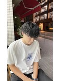 波巻きパーママッシュウルフ韓国マッシュ