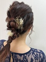 アールモンドヘア新世界&nbsp;【北見】#ヘアアレンジ#およばれヘア#アレンジ