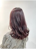 《TARO》冬カラー ピンクベージュ オルチャンヘアー