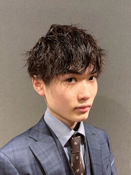 ビーダンディー(Bee dandy) ビジネスツーブロック マッシュショート ツイストスパイラル