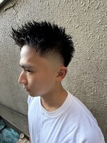 スティーロ 渋谷(Steelo)&nbsp;フェード×スパイキーショート