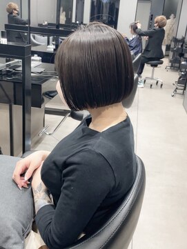 ハルキ ミナト ジャパン オオサカ(HARUKI MINATO japan OSAKA) ミニボブ 20代30代40代ヘア 小顔 大阪ボブ 梅田