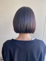 カシェ リタ ヘアー(CACHE'&RITA HAIR)&nbsp;ボブ◯切りっぱなし◯アンブレラカラー◯ピンクブラウン