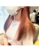 ビス ヘア アンド ビューティー 西新井店(Vis Hair＆Beauty)&nbsp;透明感カラー★ダブルカラーブリーチピンクブラウン
