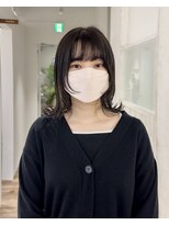 ゴウトゥデイ 横須賀店(GO TODAY)&nbsp;顔まわりレイヤー / 切りっぱなしミディアム