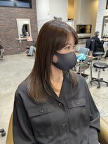 ディッシュ 五反田(dish)&nbsp;レイヤーカット＊美艶髪/脱白髪染めアルティスト/五反田美容院