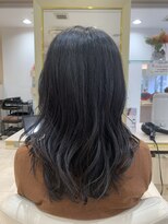 アッシュ 仙川店(Ash)&nbsp;40mmのコテで韓国風巻きレイヤースタイル