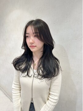 パーク(PAAQ) 【kana】くびれレイヤーカット×グレージュカラー