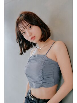 ヘアーアンドカラー プラーチェ 相模原(hair color Plaatje) 【スタイリング簡単☆】大人美人韓国風ボブ☆相模原ボブ