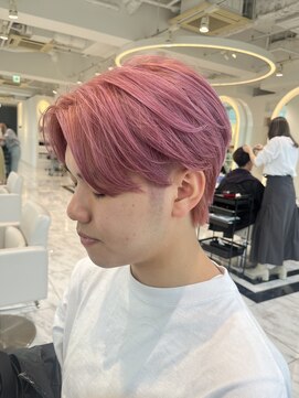 ザザアオヤマ(ZA/ZA AOYAMA) ブリーチで作るメンズヘア