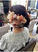 成人式/シニヨンスタイル