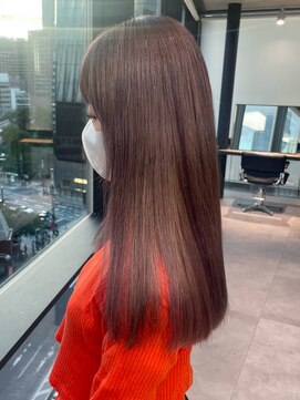 アイティー バイ アルバム 浦和店(IT by ALBUM) 透明感カラーくすみベージュオリーブカラー_ba489851