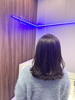 ブルー(Blue)&nbsp;ミディアムレイヤー【hair&spa Blue】