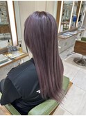 アッシュパープル＊ブリーチ
