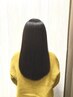 カット＋コスメ低温縮毛矯正　￥9900
