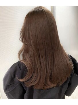 ウル(ulu) ミルクティーベージュハイトーンカラー透明感カラー20代30代