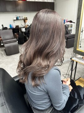 リア(riah) ダブルカラーレイヤーカット韓国ハイライトケアブリーチ