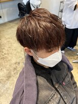 ザデイトウキョウ 表参道 青山(THE DAY TOKYO)&nbsp;ブラウンショート/メンズカット