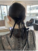 編みおろしツイン