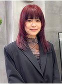 チェリーレッド　ワインレッド　カシスカラー　レイヤー　赤