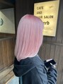 カフェアンドヘアサロン リバーブ(cafe&hair salon re:verb) #ブリーチ#ハイトーン 派手髪やデザインカラーもお任せあれ