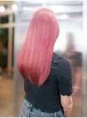 黒染めはがしからピンク