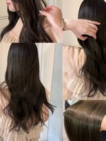 ムージー(moug)&nbsp;オリーブグレージュ/暗髪/韓国/広島/袋町