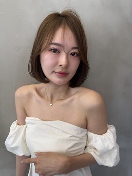 ロンドルーチェ 心斎橋(Lond luce) 大人ガーリー×似合わせカット【髪質改善／縮毛矯正】