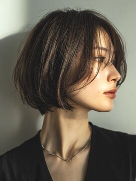 ヘッズ 市川(HEADS ex) 髪質改善 脱白髪染め ボブ 市川