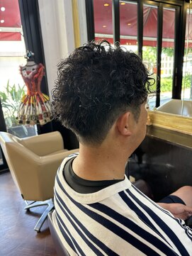 シャンプーボーイアネックス(SHAMPOO BOY Annex) プードルパーマ　メンズマッシュ　佐世保