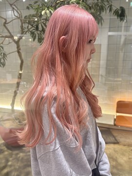 ローエ バイ デコ(Rohe by DECO) 【kira】コーラルピンク/ピンクカラー/ブリーチ2回