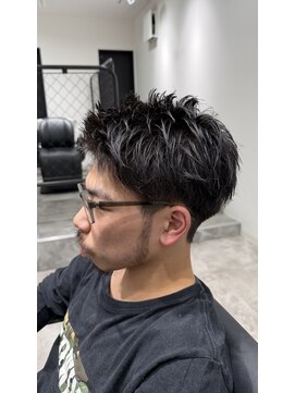 ジェントル(GENTLE) 短髪　アップバング