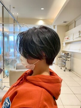 モードケイズエミュー(MODE K's eau) 30代40代大人可愛い丸みショートボブ似合わせ小顔カット摂津本山